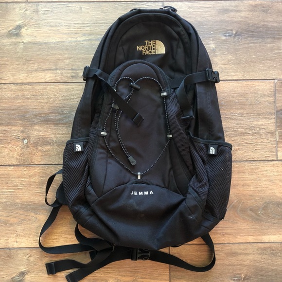 North Face Jenna Black Backpack - Picture 1 of 2